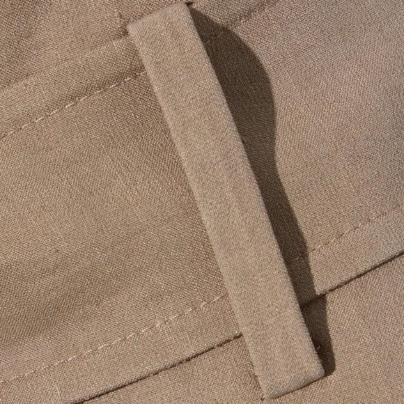 NWT THEORY Belted Linen Blend Shorts - Picture 8 of 9